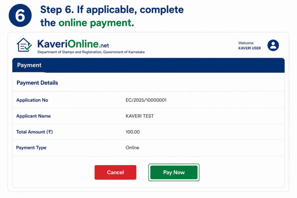 kaveri online services login